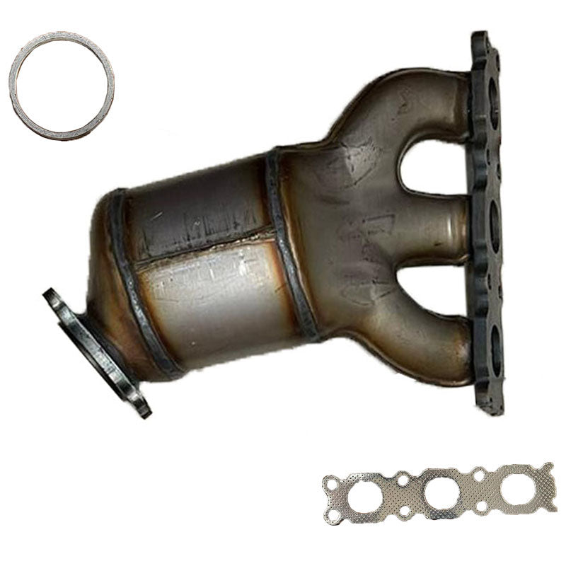 KE EXHAUST 0854-KE Direct Fit Replacement Exhaust Left Manifold Catalytic Converter Fits: 3.2L Volvo S80 2007-2010 | Volvo V70 & XC70 2008-2010 | Land Rover LR2 2008-2012 | Volvo XC60 2010