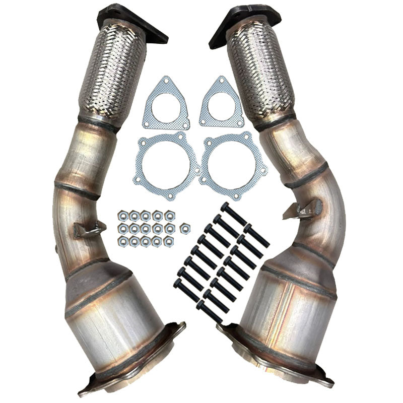 KE EXHAUST 2772H2773-KE Direct Fit Replacement Exhaust Catalytic Converter Stainless Steel Fits: Porsche Cayenne 4.8L Non Turbo 2008-2010