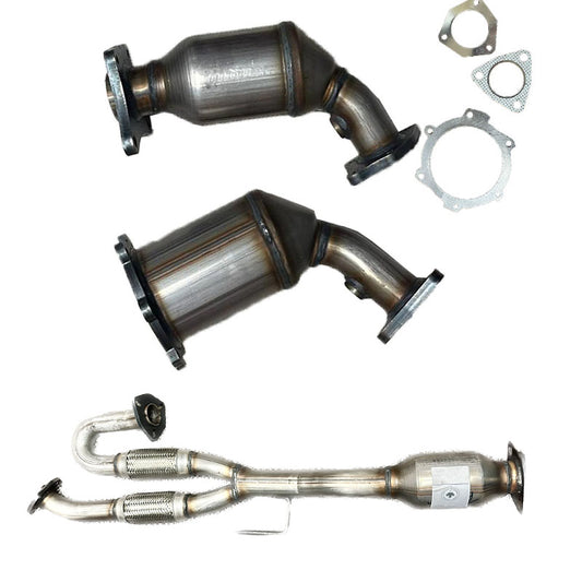 KE EXHAUST 43130/43131/43132-KE Direct Fit Replacement Exhaust Catalytic Converter Fits: NISSAN Altima3.5L 2002-2006, Maxima 3.5L 2004-2005, Murano 3.5L 2003-2007, Quest 3.5L 2005-2006