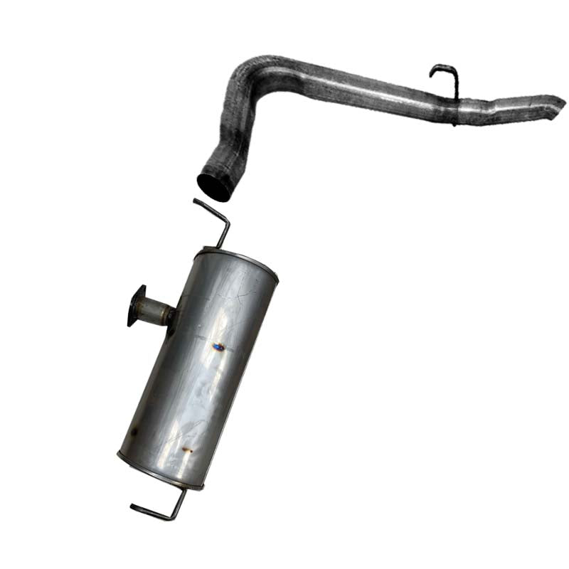 KE EXHAUST 54914N/53576N-KE Direct Fit Replacement Exhaust Muffler & Tailpipe Fits: Toyota Sienna 3.3L 2004-2006 | 3.5L 2007-2010 |  Toyota Sienna 2.7L 2011-2013 FWD ONLY